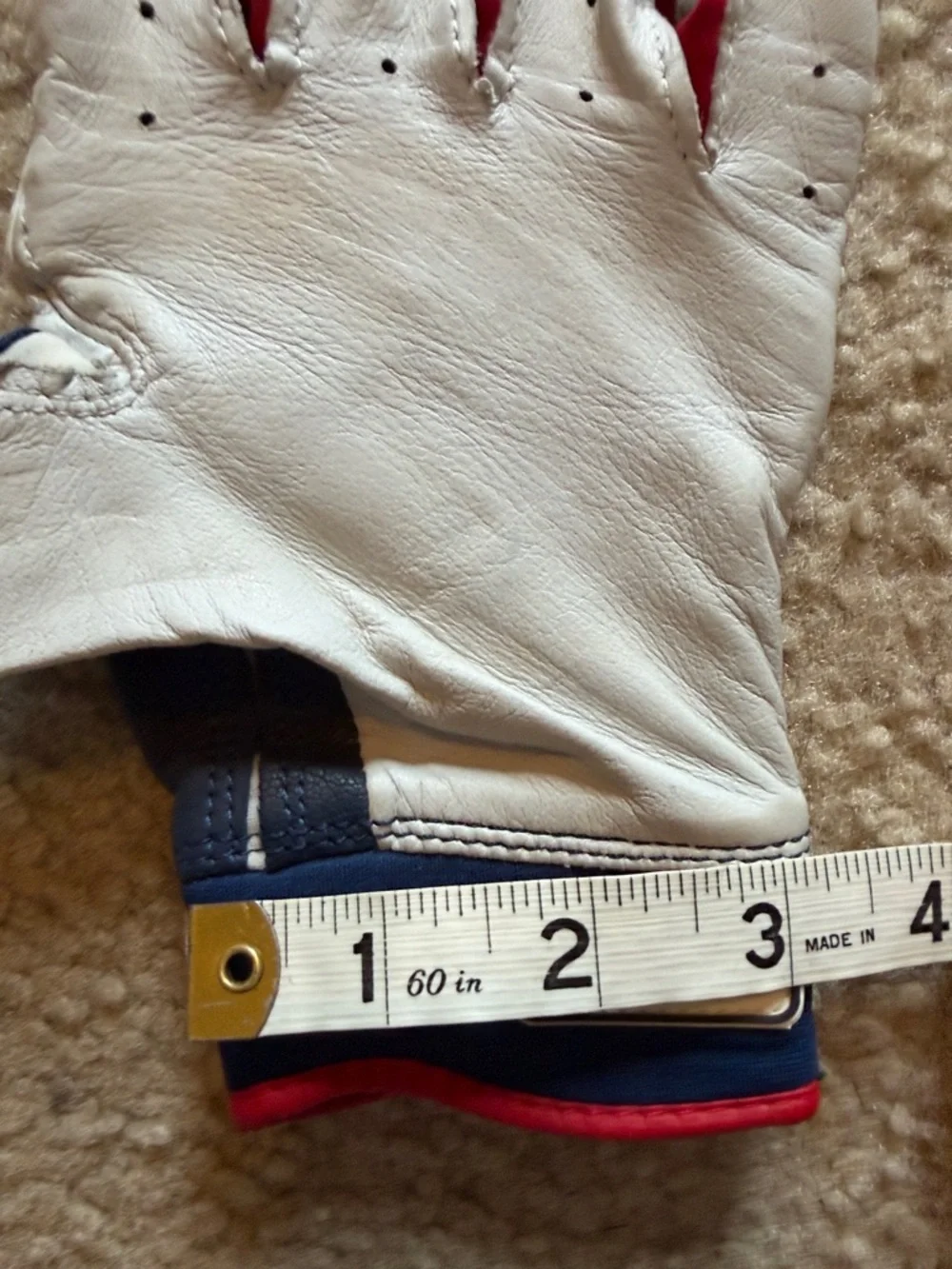 Franklin Kids Navy and Red Baseball Mittens